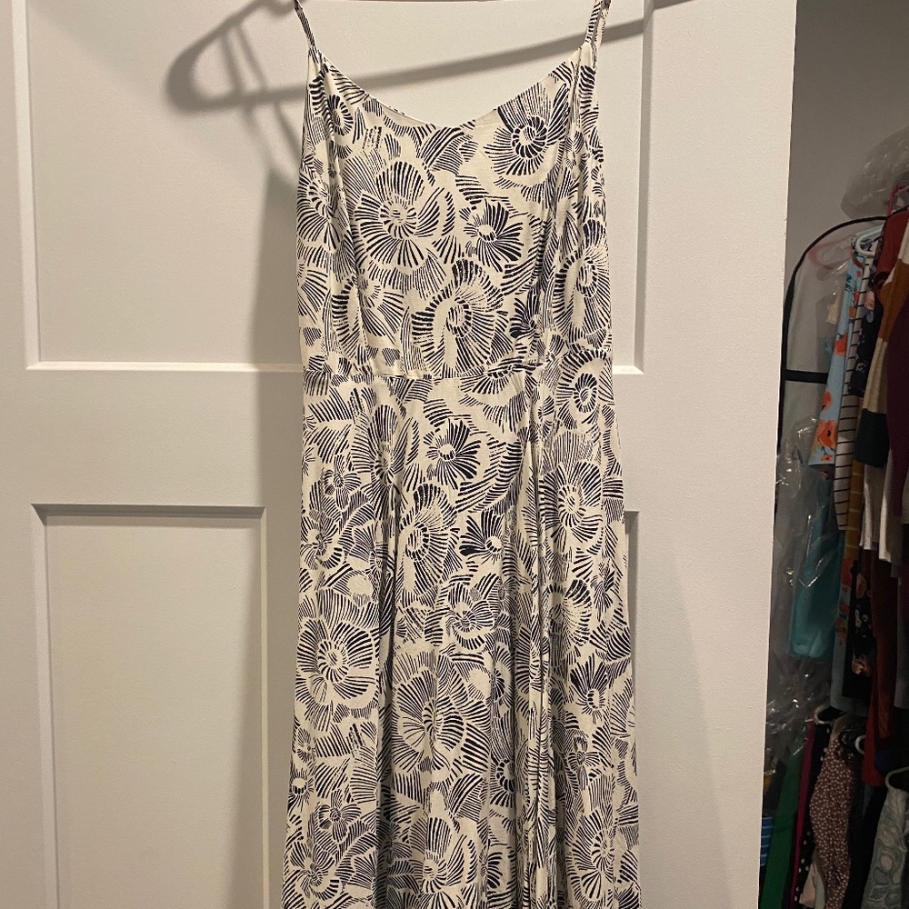 Old Navy floral midi dress XS